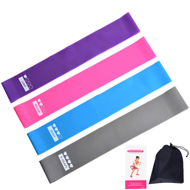 Flexiva Glute Band Set – 4 Resistance Levels for Full Control