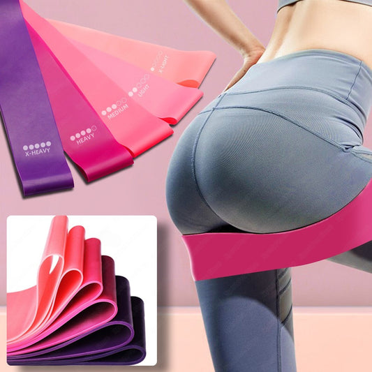 Flexiva Glute Band Set – 4 Resistance Levels for Full Control