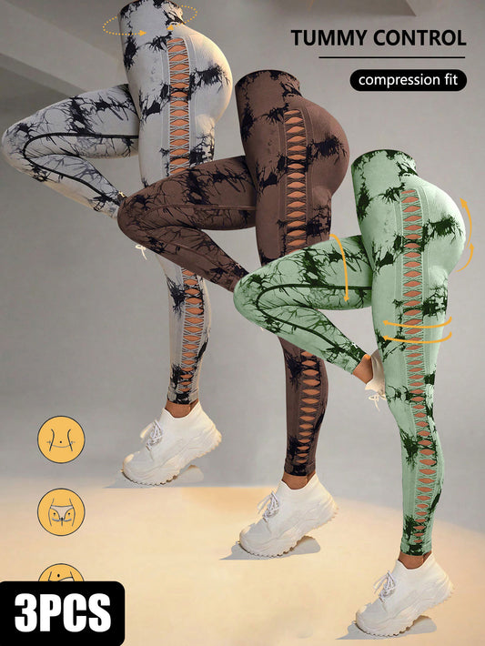 Tummy Control Yoga leggings Bundle - Pay for 2, Get 3